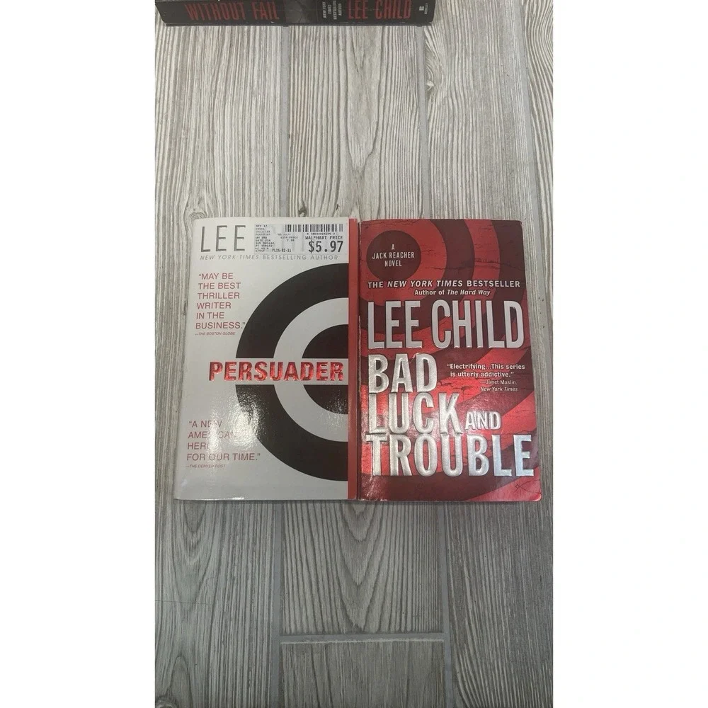 JACK REACHER Series LEE CHILD Paperback Lot of 7 Killing Floor Die Trying